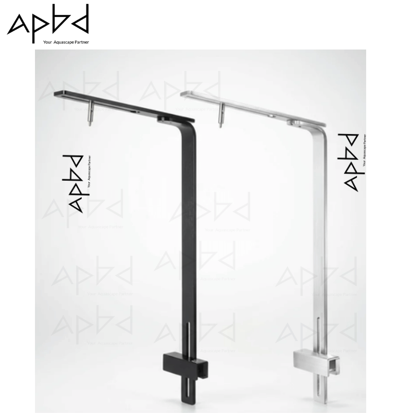 Heavy Duty Aquarium Light Stand (Black - Single Piece) | Up to 20mm Glass Support | Bangladesh (BD) | Price: 2500 TK