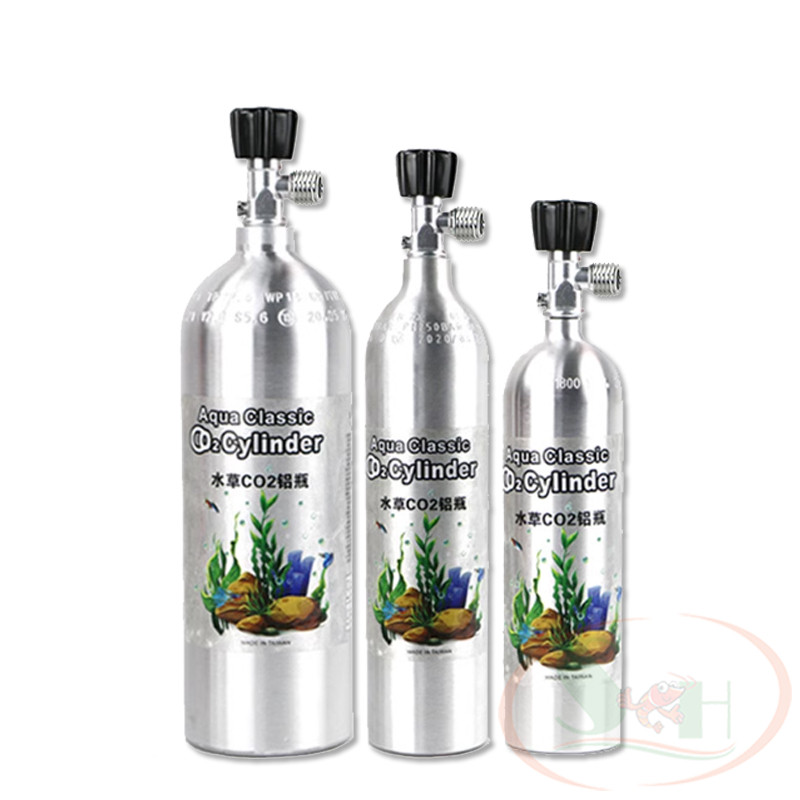 (Pre-Order)Aqua Classic Cylinder 1L, 2L, 4L empty aluminium co2 cylinder