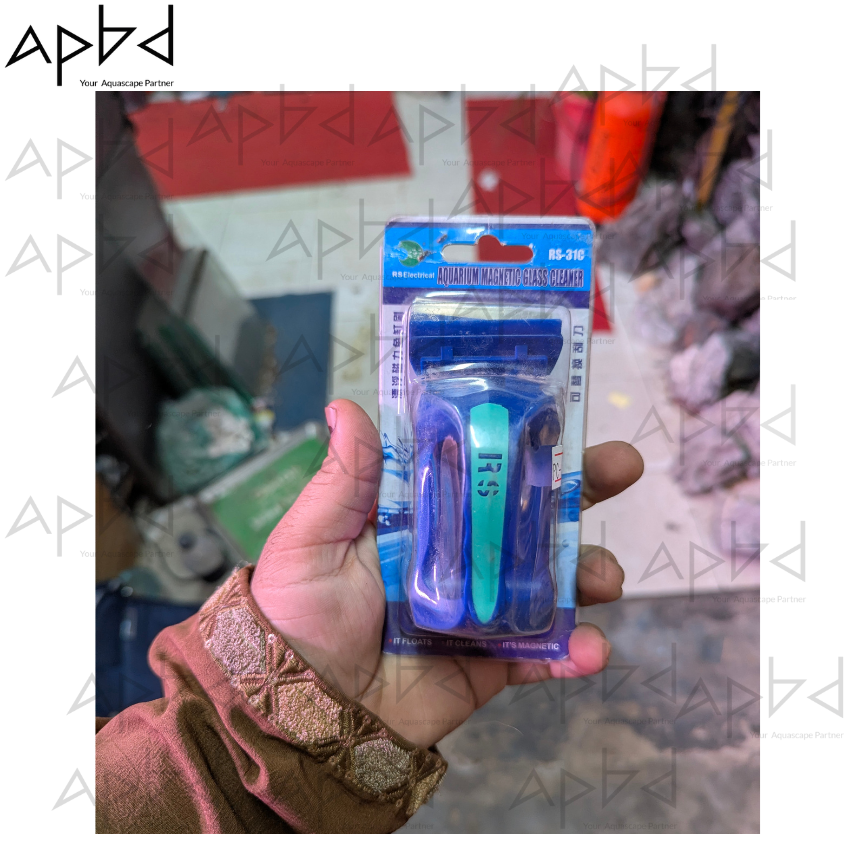 RS-31C Magnetic Glass Cleaner | Medium Size | Powerful Suction